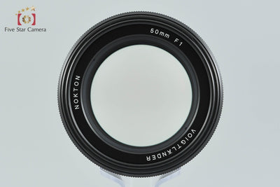 【中古】Voigtlander フォクトレンダー NOKTON 50mm f/1 Aspherical ライカMマウント 元箱付き