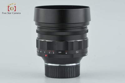 【中古】Voigtlander フォクトレンダー NOKTON 50mm f/1 Aspherical ライカMマウント 元箱付き