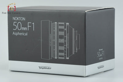 【中古】Voigtlander フォクトレンダー NOKTON 50mm f/1 Aspherical ライカMマウント 元箱付き