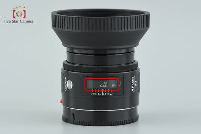 【中古】MINOLTA ミノルタ AF 50mm f/1.4 旧タイプ