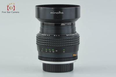 【中古】MINOLTA ミノルタ MC ROKKOR 58mm f/1.2