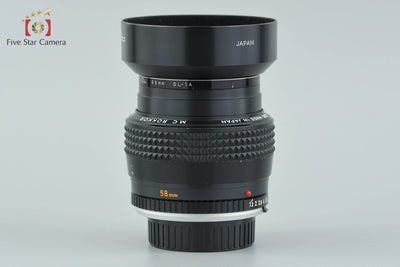 【中古】MINOLTA ミノルタ MC ROKKOR 58mm f/1.2