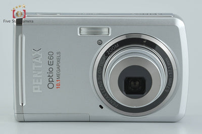 【中古】PENTAX ペンタックス Optio E60 コンパクトデジタルカメラ 元箱付き