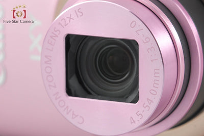 【中古】Canon キヤノン IXY 630 ピンク コンパクトデジタルカメラ