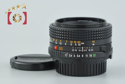 【中古】MINOLTA ミノルタ New MD 50mm f/1.7