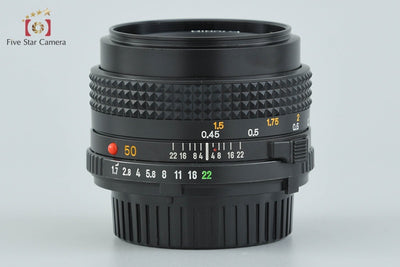 【中古】MINOLTA ミノルタ New MD 50mm f/1.7