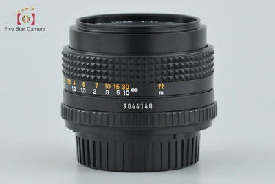 【中古】MINOLTA ミノルタ New MD 50mm f/1.7