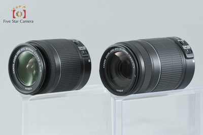 【中古】Canon キヤノン EOS Kiss X7 ダブルズームキット ブラック シャッター回数僅少 元箱付き