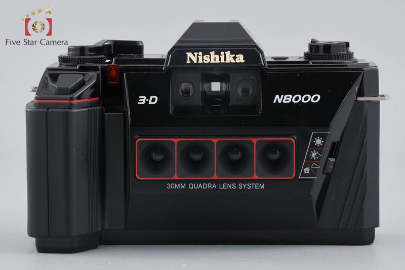 中古】Nishika ニシカ 3D N8000 + TWIN LIGHT 3010 フラッシュ 元箱
