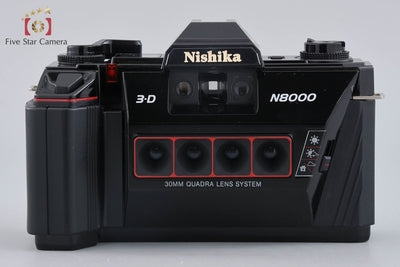 【中古】Nishika ニシカ 3D N8000 + TWIN LIGHT 3010 フラッシュ 元箱付き