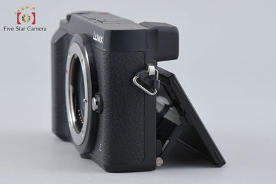 【中古】Panasonic パナソニック LUMIX DMC-GX7MK2 ブラック ミラーレス一眼カメラ シャッター回数僅少