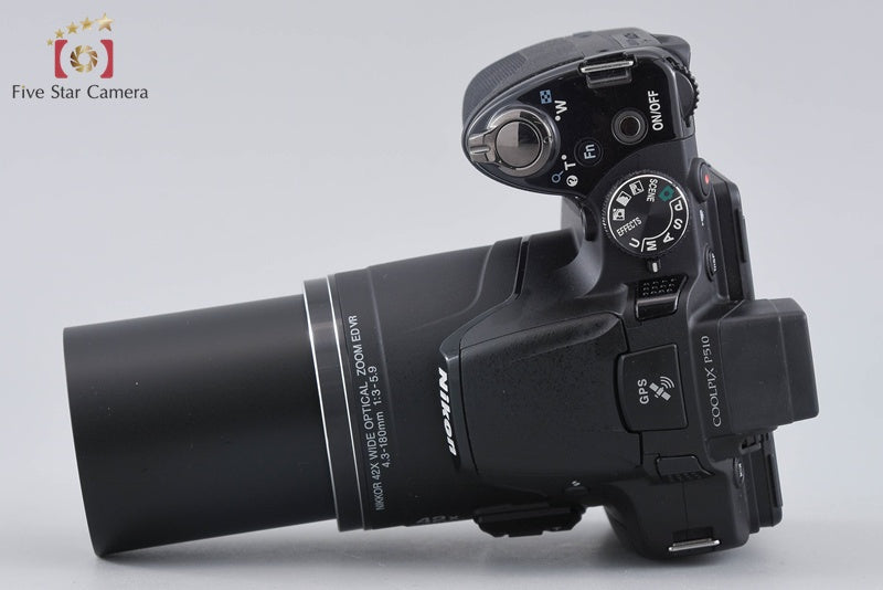 中古】Nikon ニコン COOLPIX P510 ブラック コンパクトデジタルカメラ