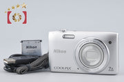 【中古】Nikon ニコン COOLPIX S3500 クリスタルシルバー コンパクトデジタルカメラ