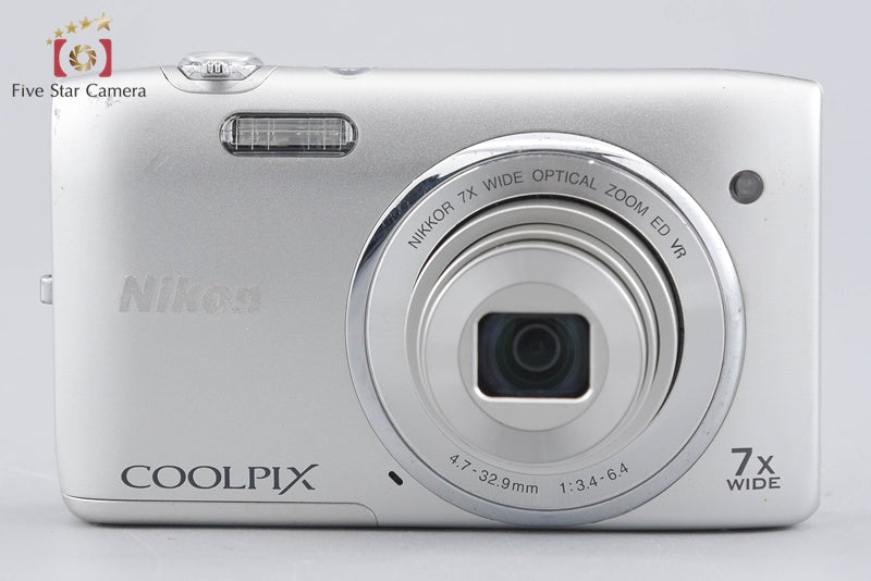 【訳あり】Nikon COOLPIX S3500 本体 シルバー 中古】Nikon ニコン COOLPIX S3500 クリスタルシルバー コンパクト