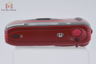 【中古】MINOLTA ミノルタ P's レッド パノラマフィルムカメラ