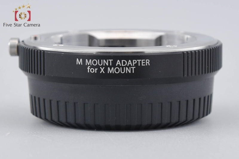 中古】FUJIFILM 富士フイルム M マウントアダプター 富士フイルム X