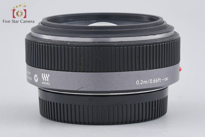 中古】Panasonic パナソニック LUMIX G 20mm f/1.7 ASPH. H-H020