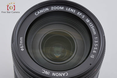 【中古】Canon キヤノン EF-S 18-135mm f/3.5-5.6 IS