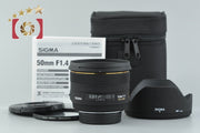 【中古】SIGMA シグマ 50mm f/1.4 EX DG HSM ニコン用