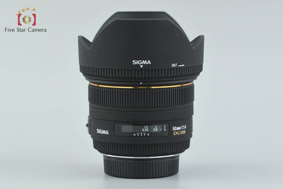 【中古】SIGMA シグマ 50mm f/1.4 EX DG HSM ニコン用