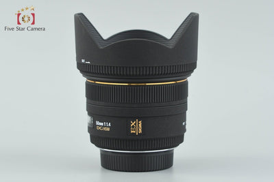 【中古】SIGMA シグマ 50mm f/1.4 EX DG HSM ニコン用