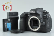 【中古】Canon キヤノン EOS 80D デジタル一眼レフカメラ シャッター回数僅少