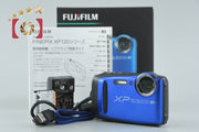 【中古】FUJIFILM 富士フイルム FINEPIX XP120 ブルー コンパクトデジタルカメラ 元箱付き