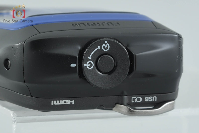 中古】FUJIFILM 富士フイルム FINEPIX XP120 ブルー コンパクト
