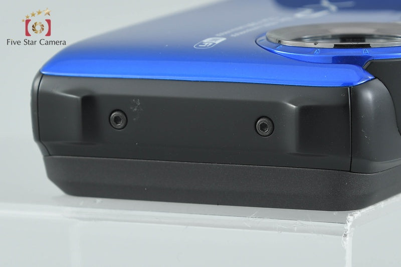 中古】FUJIFILM 富士フイルム FINEPIX XP120 ブルー コンパクト