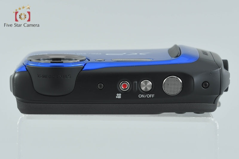 中古】FUJIFILM 富士フイルム FINEPIX XP120 ブルー コンパクト