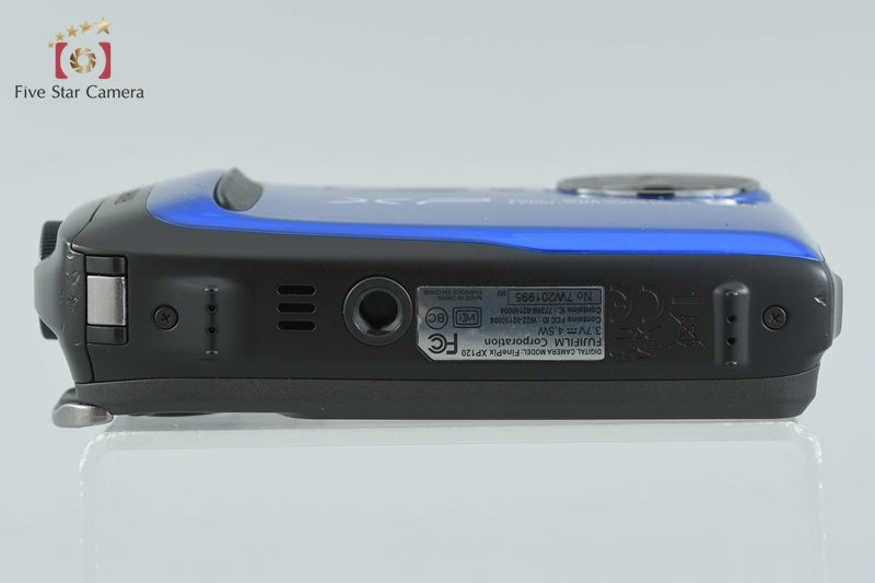 中古】FUJIFILM 富士フイルム FINEPIX XP120 ブルー コンパクト