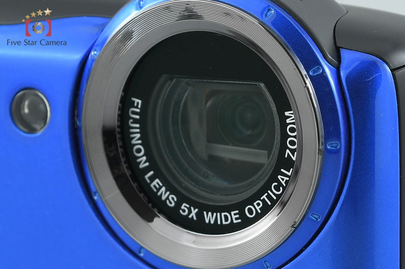 中古】FUJIFILM 富士フイルム FINEPIX XP120 ブルー コンパクト