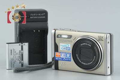 【中古】OLYMPUS オリンパス μ-9000 ゴールド コンパクトデジタルカメラ