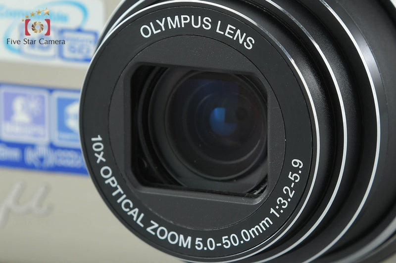 中古】OLYMPUS オリンパス μ-9000 ゴールド コンパクトデジタルカメラ