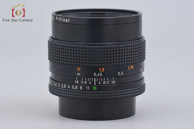 【中古】CONTAX コンタックス Carl Zeiss Planar 50mm f/1.4 T* MMJ