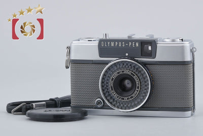 【中古】OLYMPUS オリンパス PEN EE-2 グレー コンパクトフィルムカメラ