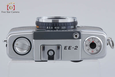 【中古】OLYMPUS オリンパス PEN EE-2 グレー コンパクトフィルムカメラ