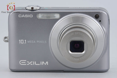 【中古】Casio カシオ EXILIM ZOOM EX-Z1080 グレー コンパクトデジタルカメラ 元箱付き