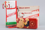 【中古】FUJIFILM 富士フイルム ハローキティカメラ フラッシュオートワインダー 元箱付き