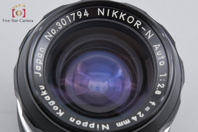 【中古】Nikon ニコン NIKKOR-N Auto 24mm f/2.8