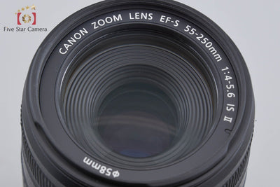 【中古】Canon キヤノン EF-S 55-250mm f/4-5.6 IS II