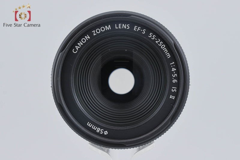 中古】Canon キヤノン EF-S 55-250mm f/4-5.6 IS II – Five Star
