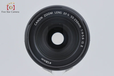 【中古】Canon キヤノン EF-S 55-250mm f/4-5.6 IS II
