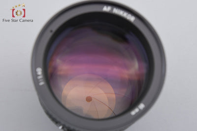 【中古】Nikon ニコン AF NIKKOR 85mm f/1.4 D 元箱付き