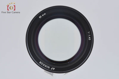 【中古】Nikon ニコン AF NIKKOR 85mm f/1.4 D 元箱付き