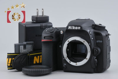 【中古】Nikon ニコン D7500 デジタル一眼レフカメラ シャッター回数僅少