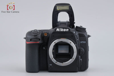 【中古】Nikon ニコン D7500 デジタル一眼レフカメラ シャッター回数僅少