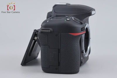 【中古】Nikon ニコン D7500 デジタル一眼レフカメラ シャッター回数僅少