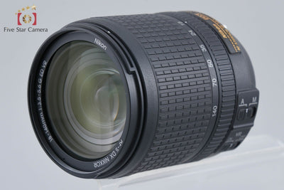 【中古】Nikon ニコン AF-S DX NIKKOR 18-140mm f/3.5-5.6 G ED VR