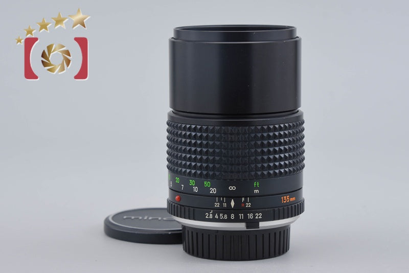 【中古】MINOLTA ミノルタ MC TELE ROKKOR 135mm f/2.8